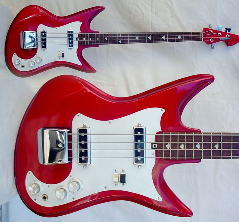 Guitar Blog Teisco KB2 vintage Japanese bass guitar from 1967